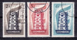 LUXEMBOURG 1956 EUROPA CEPT  USED - 1956