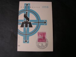 == Saar Karte 1958 - Lettres & Documents