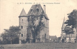 PAS DE CALAIS - 62 - SELECT 16 - BOURS Près SAINT POL - Le Château Féodal De Bours - LP 1 - Saint Pol Sur Ternoise