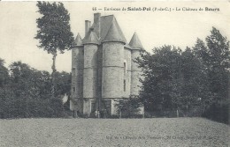 PAS DE CALAIS - 62 - SELECT 16 - BOURS Près SAINT POL - Le Château Féodal De Bours - 44 - Saint Pol Sur Ternoise