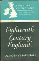 Eighteenth Century England By Marshall, Dorothy - Europa
