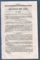 1854 BULLETIN DES LOIS - EXTRADITION FRANCE BAVIERE - INSTRUCTION PUBLIQUE - TRAVAUX PUBLICS - Décrets & Lois