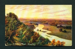 ENGLAND  -  Streatley  Thames From Harls Wood  Used Vintage Postcard As Scans - Other & Unclassified