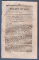 1854 BULLETIN DES LOIS - RETABLISSEMENT DE LA GARDE IMPERIALE - REGIMENTS - AVANCEMENT - GENDARMERIE - MUSIQUE - Décrets & Lois