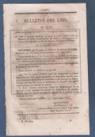 1854 BULLETIN DES LOIS - MAGISTRATS GUYANE SENEGAL FRANCE - EAUX-DE-VIE ETRANGERES - HERAULT DEPUTE - SANGSUES - VIANDES - Décrets & Lois