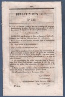 1854 BULLETIN DES LOIS - POLICE DEPARTEMENT DE LA SEINE - MORLAAS - ETAPLES - ROUBAIX TOURCOING - SAINT JEAN DE LA HAIZE - Décrets & Lois