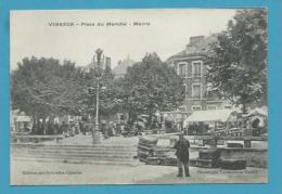 CPA Métier Marchands Ambulants Marché VIERZON 18 - Vierzon