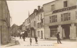 85 - Luçon (Vendée) - La Rue De La Roche - Lucon