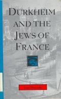 Durkheim And The Jews Of France (Chicago Studies In The History Of Judaism) By Strenski, Ivan (ISBN 9780226777238) - Europe