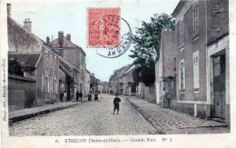 91 Etrechy Grand Rue 1905 - Etrechy