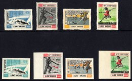 1963 Olympic Perf+imperf Sets Mi 793/6+798/801,NHM,8 For More Images, Please Visit... - Albanien