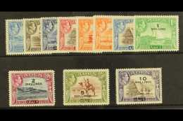 1951 Complete Surcharge Set, SG 36/46, VFM (11) For More Images, Please Visit... - Aden (1854-1963)