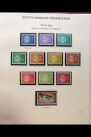 1963-66 VIRTUALLY COMPLETE MINT / NHM COLLECTION Neatly Presented In Mounts In An Album With Slipcase. We See An... - Aden (1854-1963)