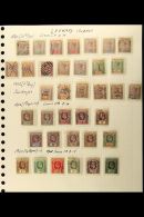 1890-1954 MINT & USED COLLECTION Untidy Lot, But With Some Better Stamps Seen, We Note 1890 To 1s Mint Or... - Leeward  Islands
