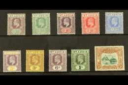 1902-10 KEVII Fine Mint Selection, All Different To 1s(10 Stamps) For More Images, Please Visit... - St.Lucia (...-1978)