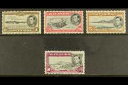 1938-53 1s To 10s Perf 13 Top Vals, SG 44a/47a, Vfm, Fresh (4) For More Images, Please Visit... - Ascension