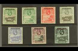 1922 Overprinted Set To 1s (SG 1/6 & 9) Fine Mint. (7) For More Images, Please Visit... - Ascension