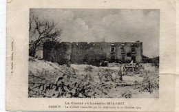 PARROY  54 -la Tuilerie Incendiée Par Les Allemands Le 17/10/1914 ________7637 - Unclassified
