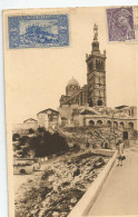 Marseille - 13 - Notre Dame De La Garde Avec Vignette Chapelle Et Fort En  1777 - Notre-Dame De La Garde, Funicolare E Vergine