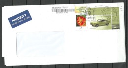 DEUTSCHLAND 2016 Brief Nach Estland Estonia W.W.F. Nebenstempel - Storia Postale