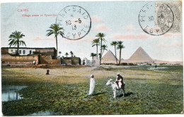 PORT-SAID CARTE POSTALE AVEC OBLITERATION PORT-SAID 30-5-13 EGYPTE - Cartas & Documentos