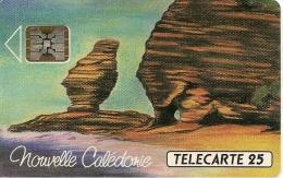 CARTE-PUCE-NOUVELLE-CALED ONIE-NC6A-11/92-SC5-BONHOMME De BOURAIL-N°GE-00057-VIDE-LUXE - Nueva Caledonia