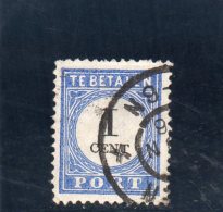 PAYS BAS 1897-1907 O TYPE III° - Strafportzegels