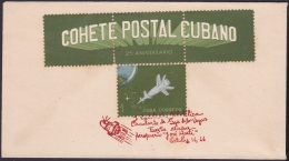 1966-CE-47 CUBA 1966 SPECIAL CANCEL. PHILATELIC EXPO SAN ANTONIO DE LAS VEGAS. - Cartas & Documentos