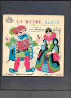 Livre-disque  45 Tours  LA BARBE BLEUE - Niños