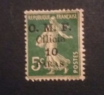 STAMPS FRANCIA CILICIE 1920 TIMBRE DI FRANCIA DEL 1900-06 ERROR CILICIO AU LIEU CILICIE MNH - Unused Stamps