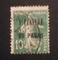 STAMPS FRANCIA LEVANT 1921-1922  OBLITERE - Oblitérés