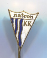 Rowing, Kayak, Canoe, Rafting - KK NATRON  Maglaj, Bosnia And Herzegovina, Enamel, Vintage Pin  Badge, BERTONI Milano - Kanu