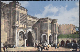 Marokko - Meknès - Bab Mansour - Street View - Nice Stamp - Meknès