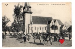 06097-LE-18-VOUZERON-Un Rendez-Vous De Chasse-----------animée-chevaux - Vouzeron