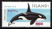 PIA - ISLANDA - 2001 : Fauna - Orca  - (Yv  916) - Ungebraucht