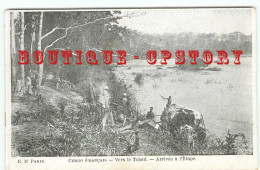 CONGO - VERS Le TCHAD  ARRIVEE à L´ETAPE - OUBANGUI CHARI - Edit. EM Paris En BON ETAT - DOS SCANNE - Centraal-Afrikaanse Republiek