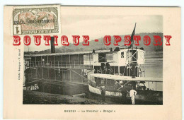 BANGUI - RARE < BATEAU STEAMER " BANGUI " - OUBANGUI CHARI - DOS SCANNE - Zentralafrik. Republik