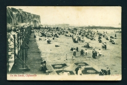 ENGLAND  -  Margate  Cliftonville  On The Sands  Used Vintage Postcard As Scans - Margate