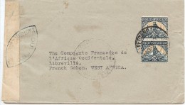 LBL37ETR - AFRIQUE DU SUD - LETTRE DU 20/12/1941 POUR LIBREVILLE  CENSURE - Briefe U. Dokumente