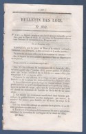 1854 BULLETIN DES LOIS - RECENSEMENT TIRAGE AU SORT - INFANTERIE DE LIGNE - ARMEE D'ORIENT - LEGION D'HONNEUR - Décrets & Lois