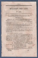 1854 BULLETIN DES LOIS - FONDS DEPARTEMENTAUX - ARMEE D'ORIENT - PRUD'HOMMES - SERVICE DES CULTES - Décrets & Lois