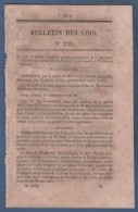 1854 BULLETIN DES LOIS - EXTRADITION FRANCE PRINCIPAUTE DE WALDECK & PYRMONT - NAVIGATION ARGENTINE - DEPUTE CHER - - Décrets & Lois