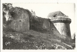 Cp, 85, Tiffauges, Château De Barbe Bleue, Tour Ronde Et Du Vidame, Le Chemin De Ronde Acousitque - Autres & Non Classés