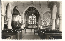 Cp, 60, Boran-sur-Oise, Intérieur De L'Eglise St-Vaast - Boran-sur-Oise