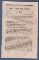 1854 BULLETIN DES LOIS - TRAITE D'ALLIANCE FRANCE AUTRICHE GRANDE BRETAGNE - CHEMIN DE FER MINES DE MONTIEUX - AIN - Décrets & Lois