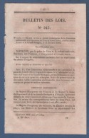 1854 BULLETIN DES LOIS - CONVENTION POSTE FRANCE SUEDE NORVEGE - PONT LAMOTHE CAPDEVILLE TARN ET GARONE SUR L'AVEYRON - Décrets & Lois