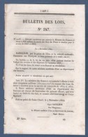 1854 BULLETIN DES LOIS - BONS DU TRESOR - MINISTERE DES FINANCES - PIECES D'OR DE CENT ET CINQUANTE FRANCS - - Décrets & Lois