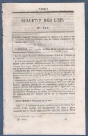 1854 BULLETIN DES LOIS - CREDIT MINISTERE MARINE ET COLONIES - DOUANES - ARMEE D'ORIENT - - Décrets & Lois