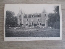 CPA 86 LA VILLEDIEU DU CLAIN LE CHATEAU DE LA PLANCHE D'ANDILLE - La Villedieu Du Clain