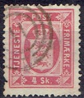 DENMARK  # FROM 1871  STANLEY GIBBONS O52  TK: 14 X 13 1/2 - Dienstmarken